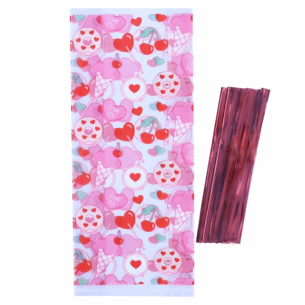 Party Treat Bags - Sweet Love